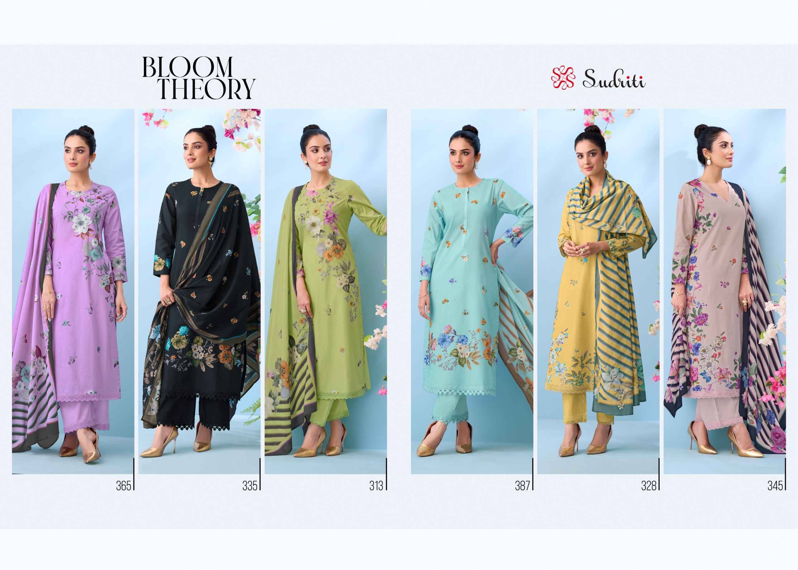 BLOOM THEORY By SUDRITI Beautiful Festive Suits Stylish Colorful Fancy Casual Wear & Ethnic Wear PURE COTTON Dresses At Wholesale Price